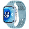 Correa de TPU transpirable con diseño de panal de abeja para Huawei Watch Fit5 / Fit5 Pro / Fit4 (azul claro)