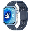 Correa de TPU transpirable con diseño de panal de abeja para Huawei Watch Fit 5 / Fit 5 Pro / Fit4 (azul oscuro)