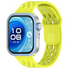 Correa de TPU transpirable con diseño de panal de abeja para Huawei Watch Fit5 / Fit5 Pro / Fit4 (verde)