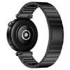 Correa de reloj de acero inoxidable de 18 mm con cierre de mariposa de una sola cuenta y liberación rápida (gris plomo)