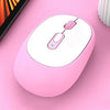 Ratón inalámbrico de modo dual SHIPADOO W300 2.4G (rosa)