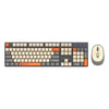 Conjunto de teclado y ratón inalámbricos SHIPADOO W1060 2.4G 1600 DPI (gris)