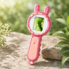 Lupa inteligente portátil para niños V37 200X con pantalla IPS de 2 pulgadas (rosa)