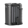 Ventilador de cintura con motor de alta velocidad DSF110 con luz LED (negro)