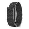 Correa de reloj Amazfit Helio con marco integrado de nailon y cierre de velcro (Negro+Negro)
