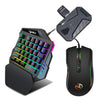 Adaptador para teclado y ratón HXSJ Master-P5+V100+A869 para PS5 (negro)