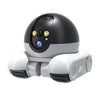 Cámara de vigilancia para mascotas con control remoto móvil inteligente HD de doble lente para el hogar, estilo: tipo A