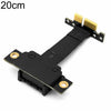 Cable de extensión PCI-E3.0 1X macho a hembra (20 cm)