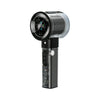 Mini ventilador portátil de alta velocidad F3 con control de velocidad continuo (negro)
