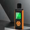 Sonómetro digital de alta precisión YT311 con soporte para medición de temperatura y humedad (negro y naranja)