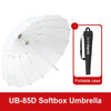 Difusor reflector Godox Photography Studio UB-85D Softbox Umbrella