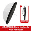 Difusor reflector Godox Photography Studio UB-165D Softbox Umbrella con reflector