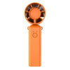 Ventilador de mano plegable y ajustable de tres velocidades DF-93 (naranja)