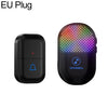 Timbre inalámbrico inteligente para el hogar XY-802, 433 Hz, botón de llamada de emergencia inalámbrico para ancianos y pacientes, enchufe: enchufe europeo (negro).