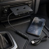 Reproductor de casetes y convertidor de MP3 a casete Bluetooth 5.1 para coche (negro)