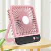 Ventilador de sobremesa SL615 de cuerpo delgado con pantalla digital (rosa)