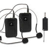 Micrófono inalámbrico de doble canal VHF E8 de 1 a 2 canales, estilo: auriculares.