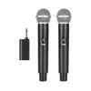 Micrófono de mano inalámbrico GE5 de 1 a 2 canales, 2.4G (negro)