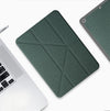 Case de tableta de cuero inteligente múltiple mutural para iPad Air 2022 /2020 10.9 (verde)