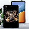 Funda de TPU con diseño ilustrado para Xiaomi Redmi Pad 2 9.7 (2026) – Pastor alemán dañado