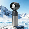 Ventilador de mano con pulverizador de niebla HY-19 (gris)