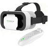Gafas de realidad virtual VR SHINECON G05A para teléfonos de 4,7 a 6,5 pulgadas, modelo: G05A+Y1, color blanco.
