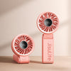Ventilador portátil plegable de alta velocidad JisuLife Life7, capacidad de la batería: 3600 mAh (rosa)