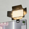 Luz de relleno recargable con clip RL-560 con viseras (luz de 3 colores)