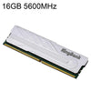 Memoria RAM KINGBANK Silver Knight DDR5 para ordenadores de sobremesa, capacidad: 16 GB, 5600 MHz.