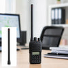 Antena mini VHF FA-SC55V de 136-174 MHz para walkie-talkie ICOM IC-F3G (negra)