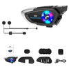 Auriculares Bluetooth impermeables para casco de motocicleta X10, estilo: micrófono suave negro