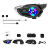 Auriculares Bluetooth impermeables para casco de motocicleta X10, estilo: micrófono rígido negro