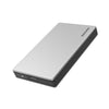 ZHITAI YMTC Unidad de estado sólido portátil de alta velocidad USB 3.2 tipo C, capacidad: 1 TB (gris plateado)