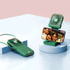 F30 electrochaplating ventilador portátil de escritorio portátil plegable mute USB cuello colgante ventilador, versión mejorada (verde)