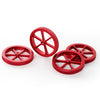 Tuerca de nivelación roscada a mano roja de metal Creality para impresora 3D Ender-3 / Ender-3 Pro / Ender-3 V2 / CR-10 Pro V2 (rojo)