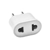 EE. UU. Y EU TO UE THUP AC WALL Universal Travel Power Socket Adapter, AC 250V (blanco)
