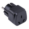 Adaptador de corriente portátil de tres orificios AU a EU