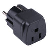 Adaptador de corriente portátil de tres orificios de EE. UU. A la UE