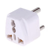 Enchufe universal portátil para cargador de viaje (pequeño) con adaptador de corriente de Sudáfrica (blanco)