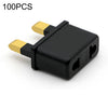 100 PCS UK Plug al Converter de viaje de enchufe de enchufe de EE. UU./EU