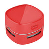 4W Hardcover estilo recargable portátil portátil inalámbrico mini desktop aspiradora (rojo)