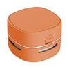 Estilo de batería de 3W Hardcover Portátil Handheld Mini Mini Desktop Aspiradora (naranja)