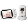 VB603 3.2 pulgadas LCD 2.4GHz Cámara de vigilancia inalámbrica Monitor de bebé, Soporte de conversación bidireccional, Visión nocturna (Blanco)