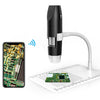Microscopio digital USB Wifi inteligente ajustable 316 50-1000X (negro)