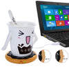 Donut Design Cable de alimentación USB Taza de escritorio Calentador de tazas Té Café Bebidas Calentador Alfombrilla
