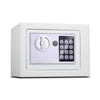 17E Home Mini Caja de bloqueo de seguridad electrónica Caja de seguridad para gabinete de pared sin función de monedas (Blanco)