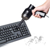 HK-6019A 3.5W USB portátil Potente limpiador de succión Teclado de computadora Boquilla de cepillo Colector de polvo Kit de limpieza de ventosa de mano para limpiar PC portátil / Mascotas, Longitud del cable USB: 1.8m, DC 5V (Negro)