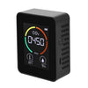 XY-T01 3 en 1 Temperatura Humedad y detector de calidad del aire de visualización de CO2, sensor infrarrojo (negro)