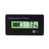 H6133 12V-84V Batería de plomo-ácido Tesajero de voltaje porcentaje de voltímetro de voltímetro Monitor de estado de batería de litio (luz verde)