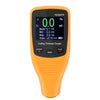 RZ260FN Ferroso y no ferroso 2 en 1 Pantalla LCD Revestimiento ultrasónico Medidor de espesor de pintura Herramientas (naranja)